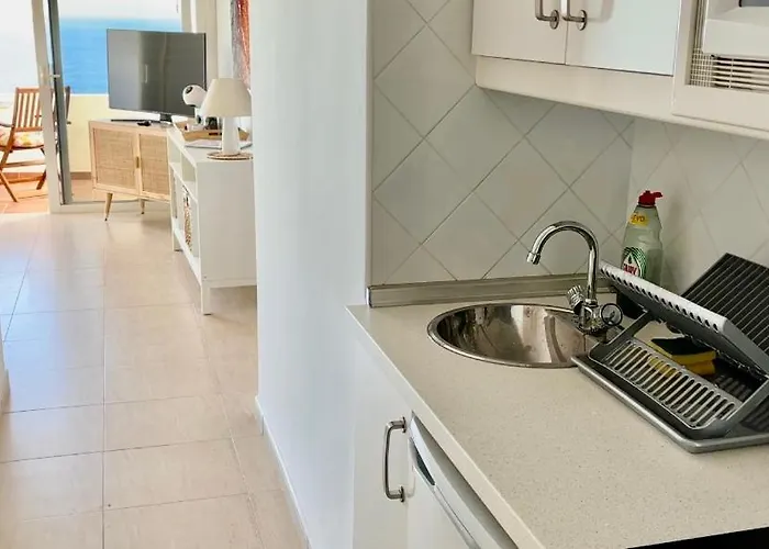 Chao Volcano Sea View, Heated Pool, Ac Apartament *